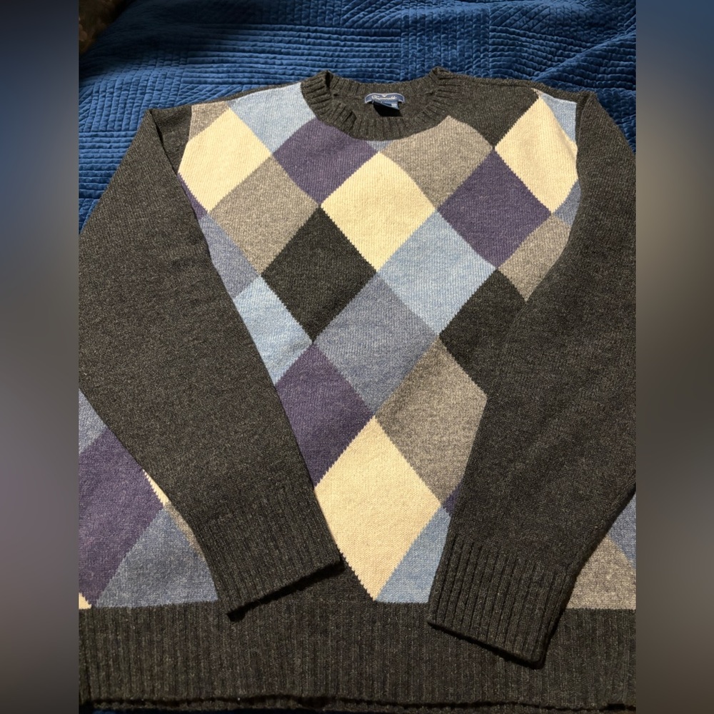 Faconnable wool crewneck sweater